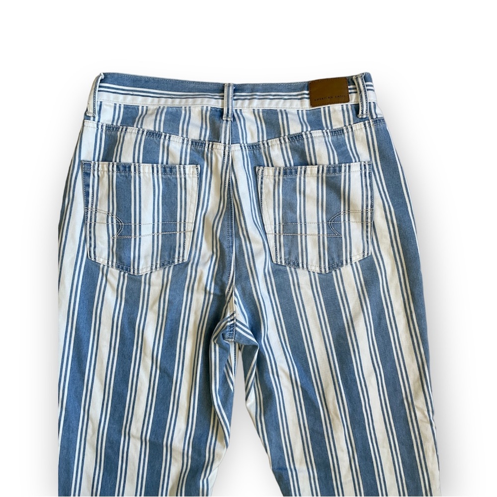 American Eagle Outfitters mom jean with stripes - Picture 6 of 7